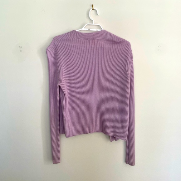 Joe Fresh Purple Cardigan - Picture 2 of 2